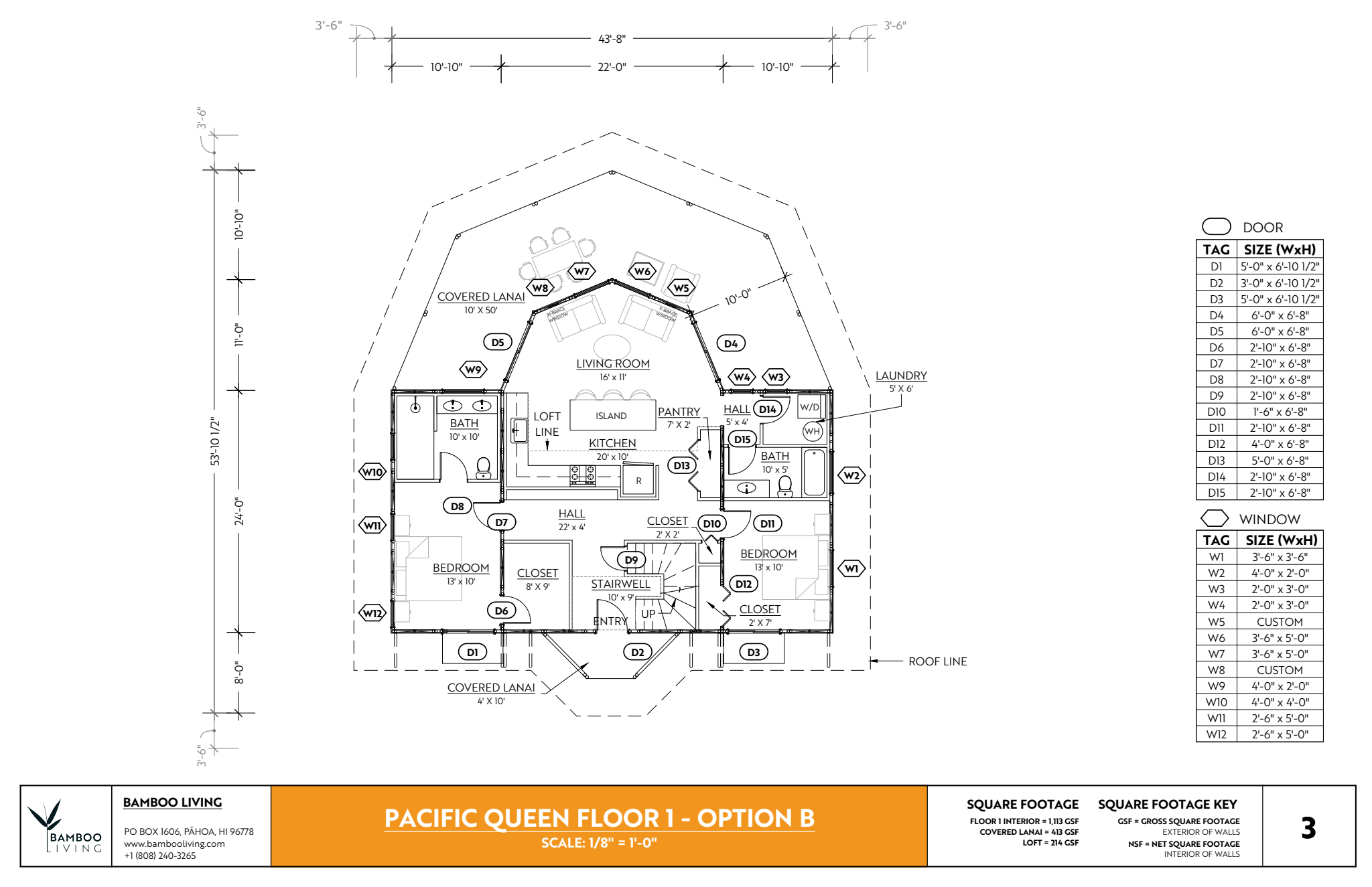 PACIFIC QUEEN Base Plans
