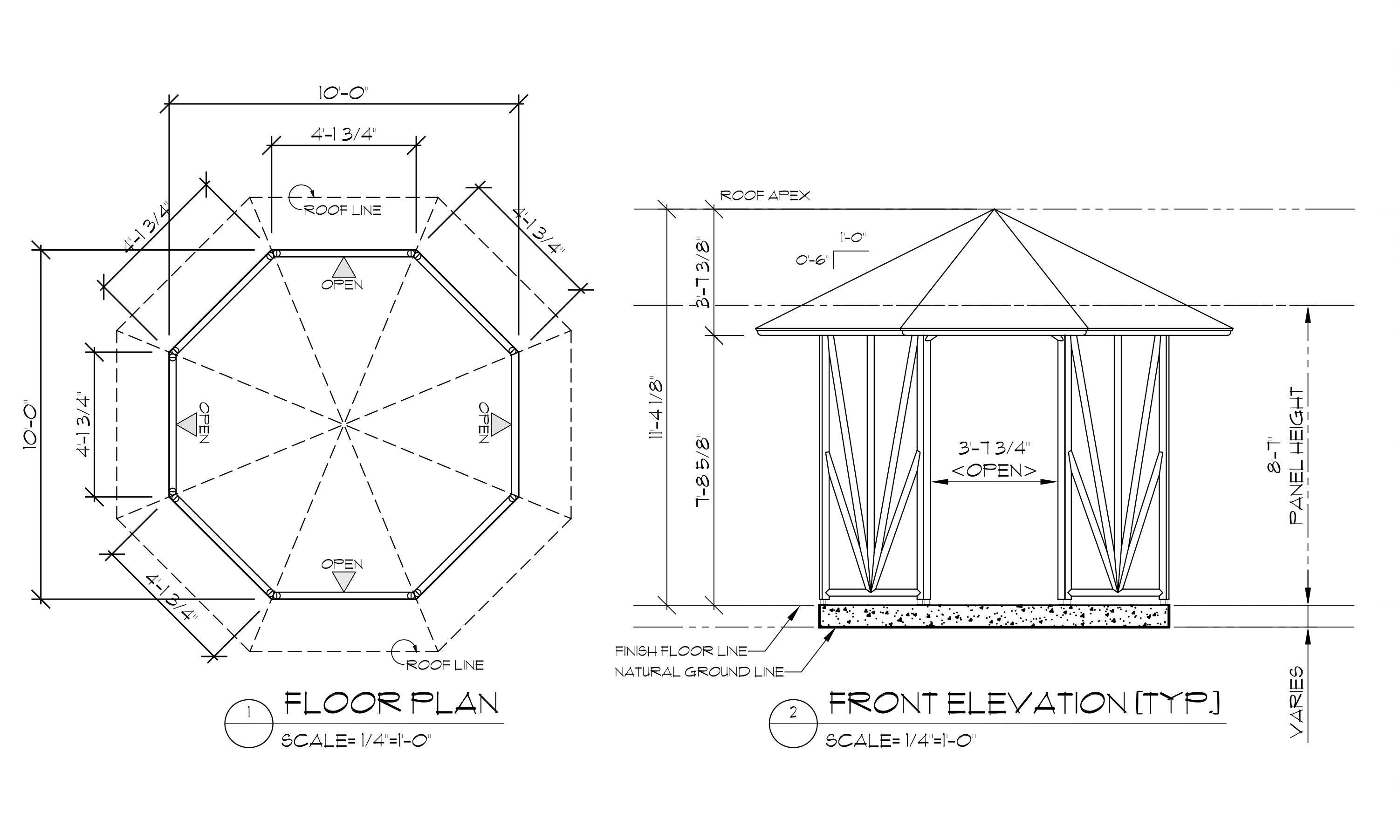 OCTAGON GAZEBO