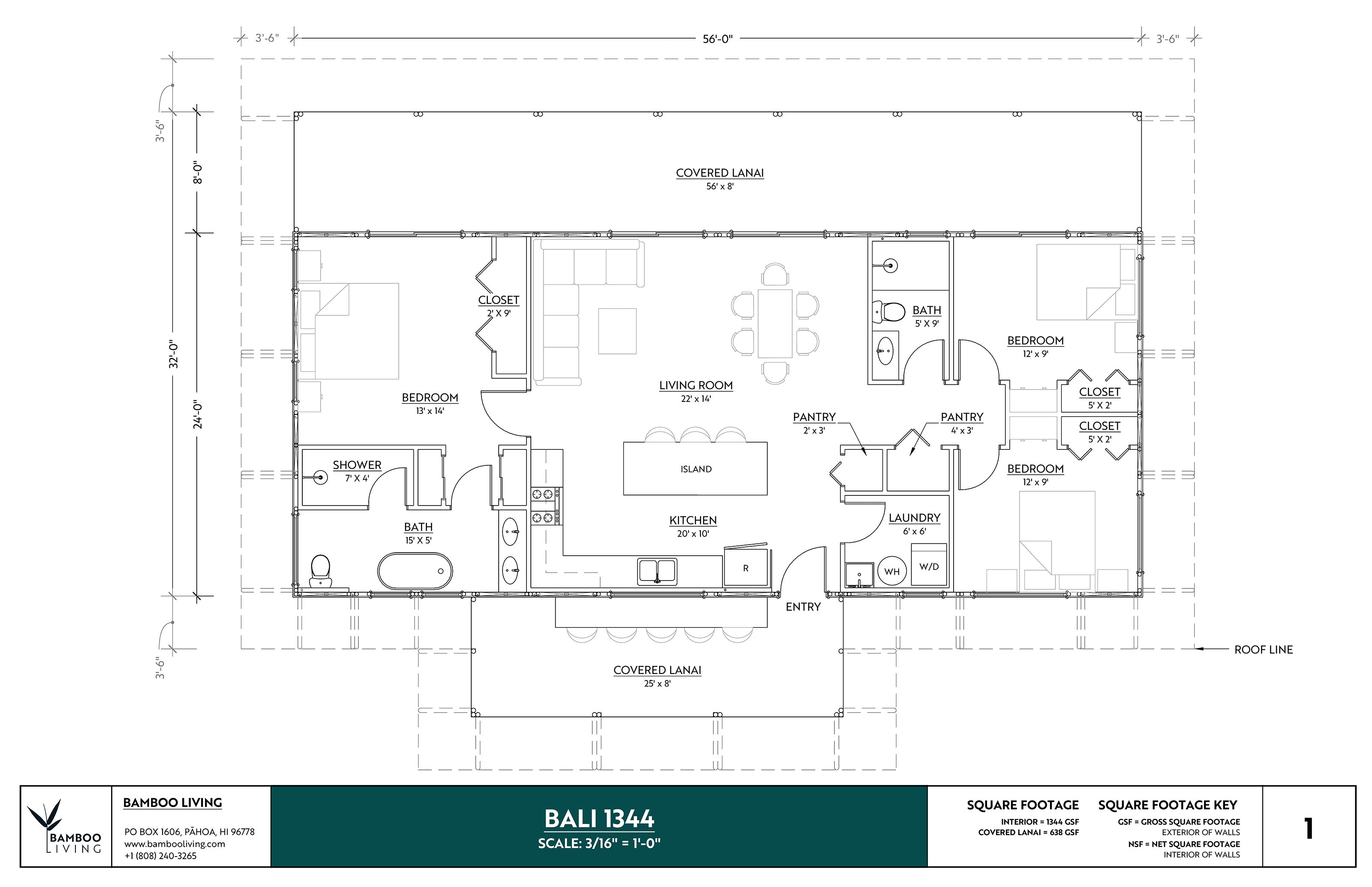 BALI 1344 Base Plans