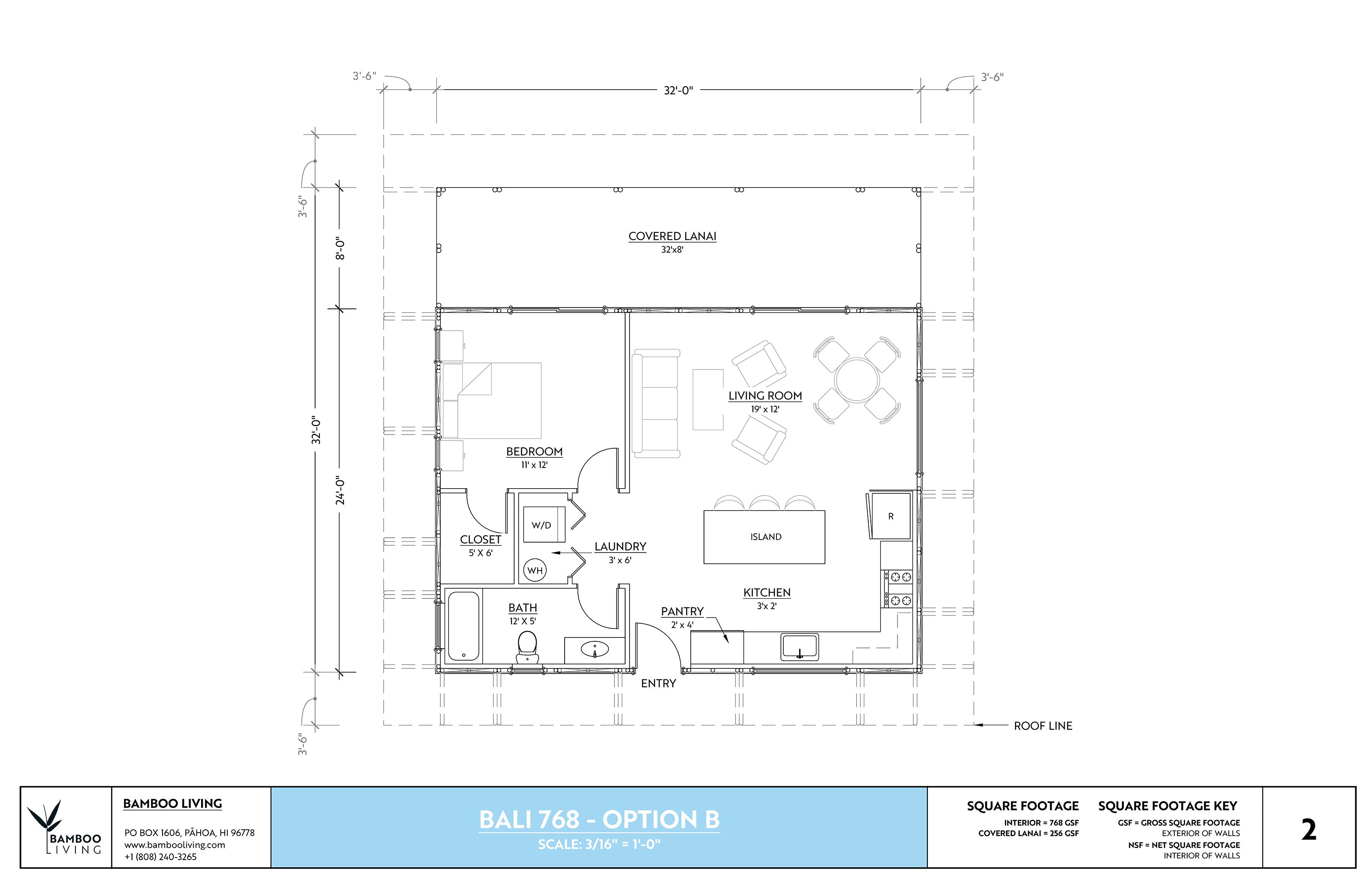 BALI 768 Base Plans