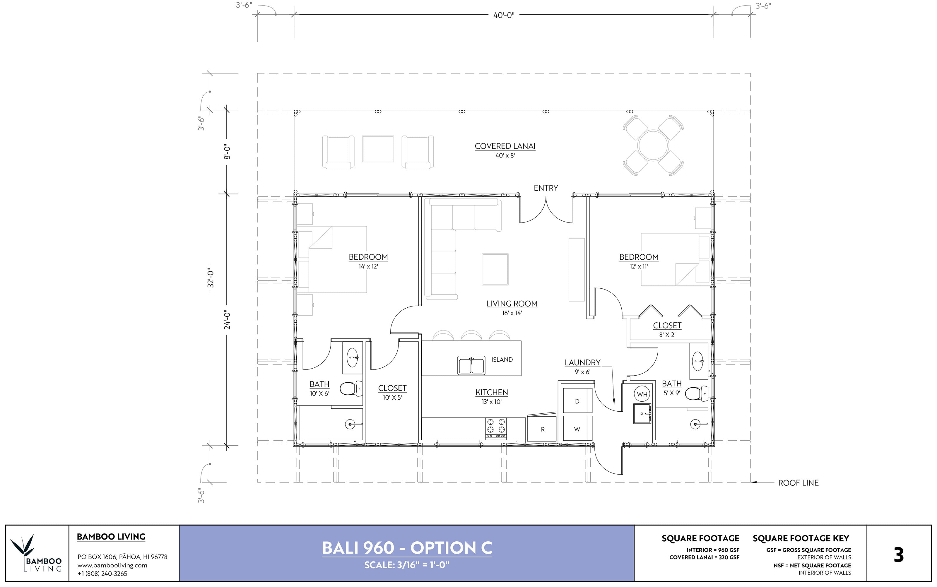 BALI 960 Base Plans