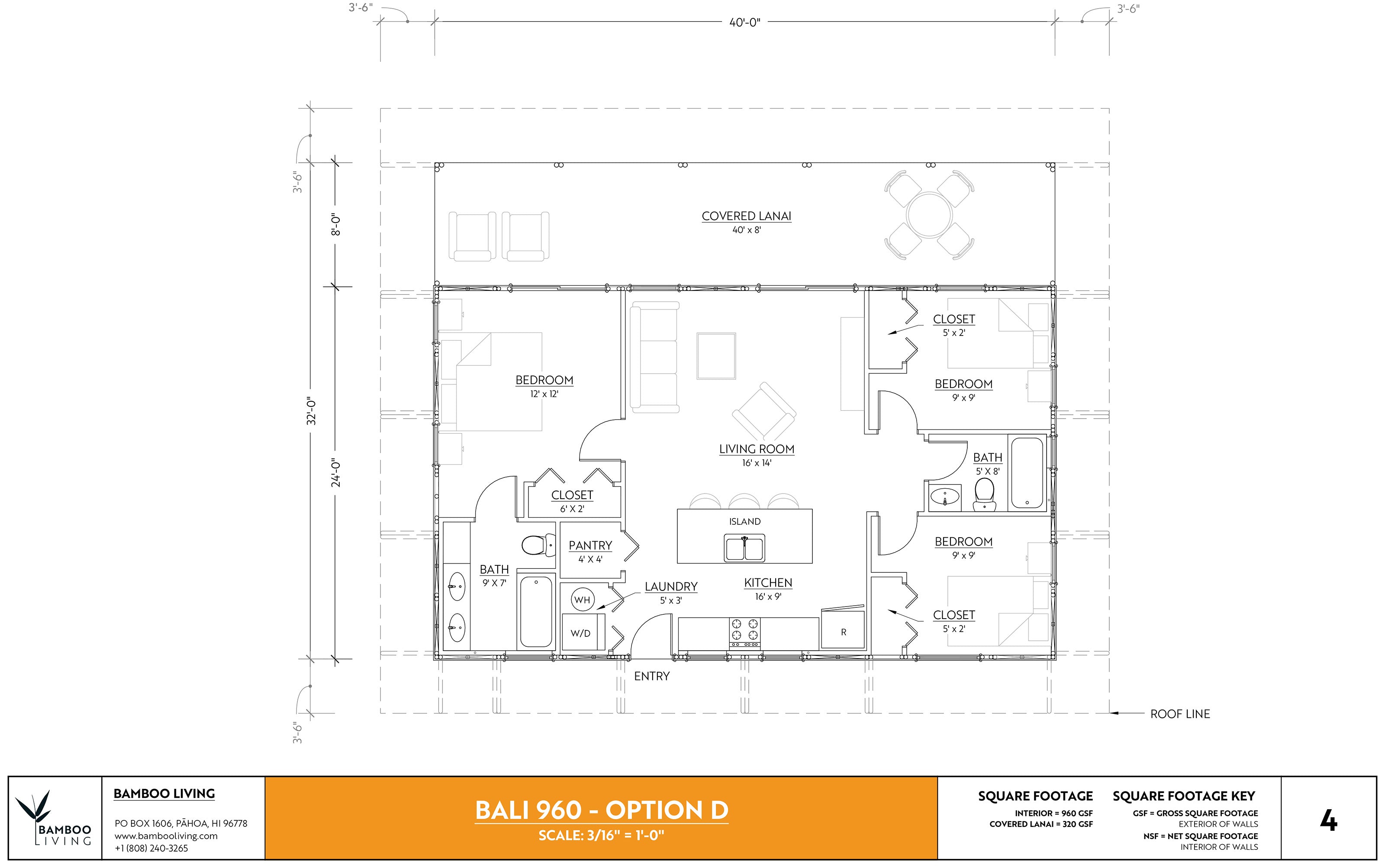 BALI 960 Base Plans