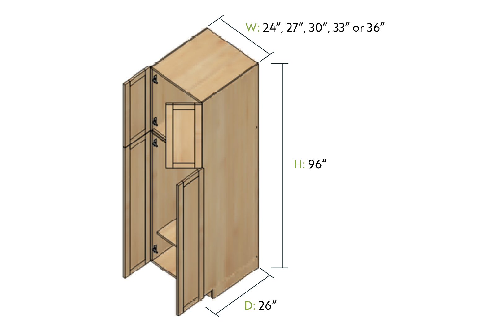 BASE CABINET OPTIONS