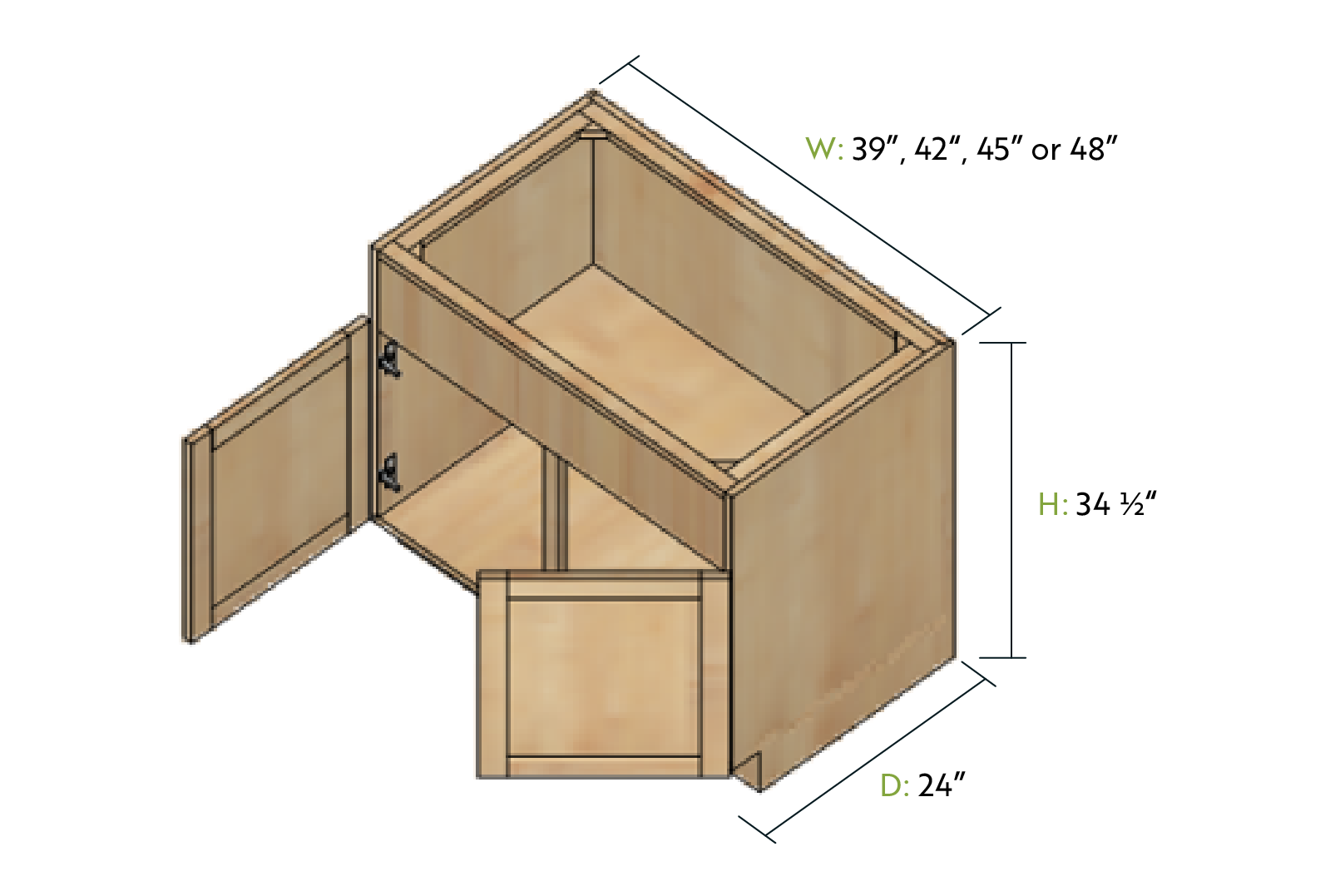 BASE CABINET OPTIONS