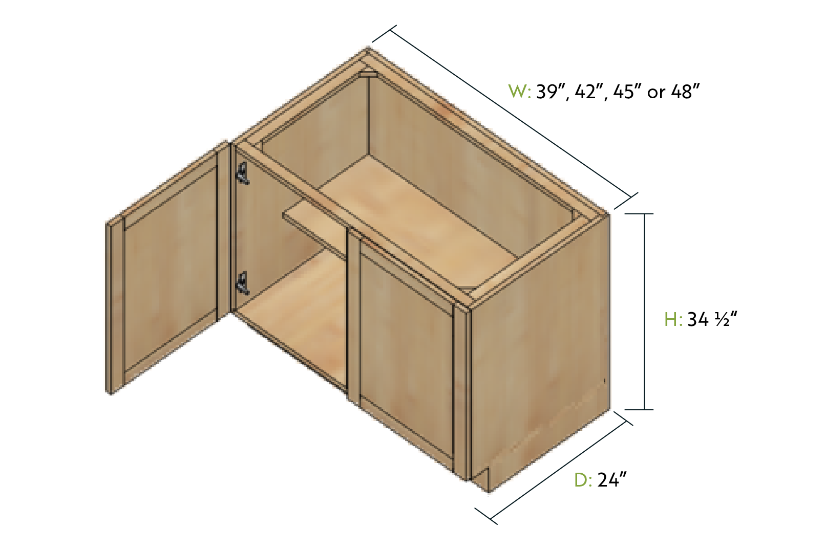 BASE CABINET OPTIONS