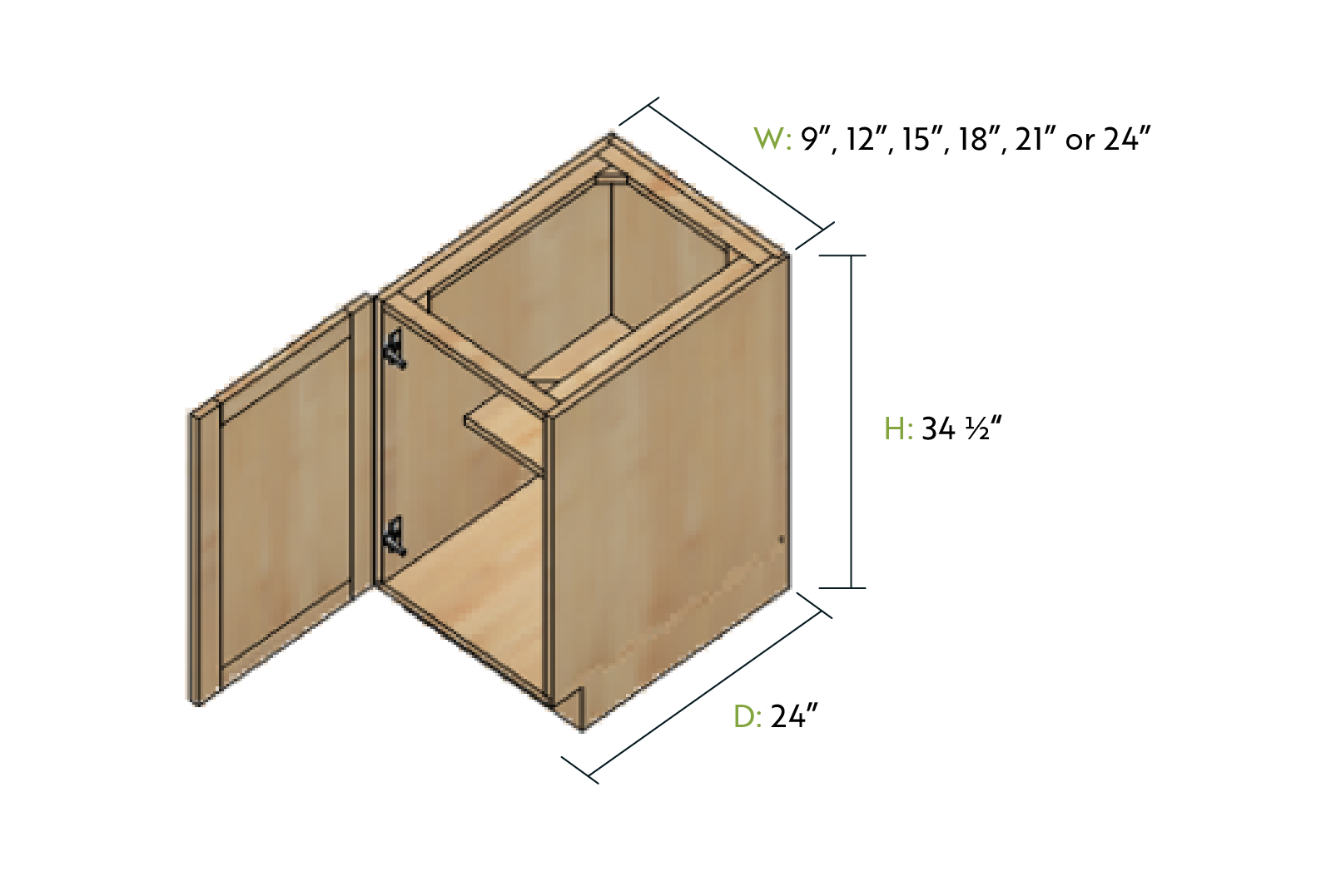 BASE CABINET OPTIONS