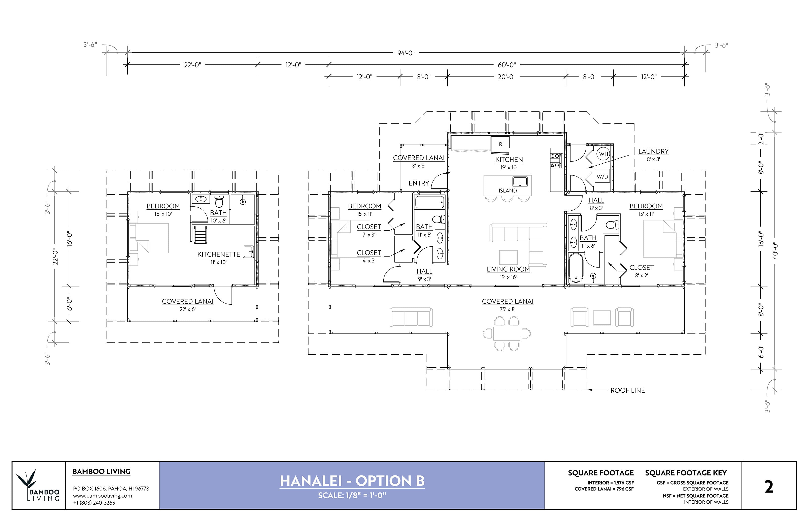 HANALEI Base Plans