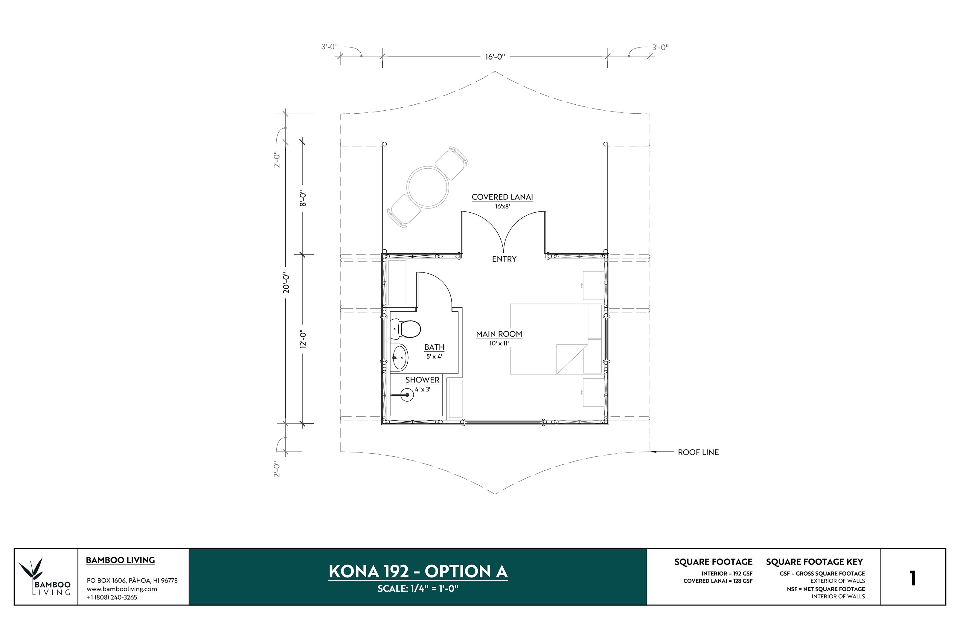 KONA 192 Base Plans