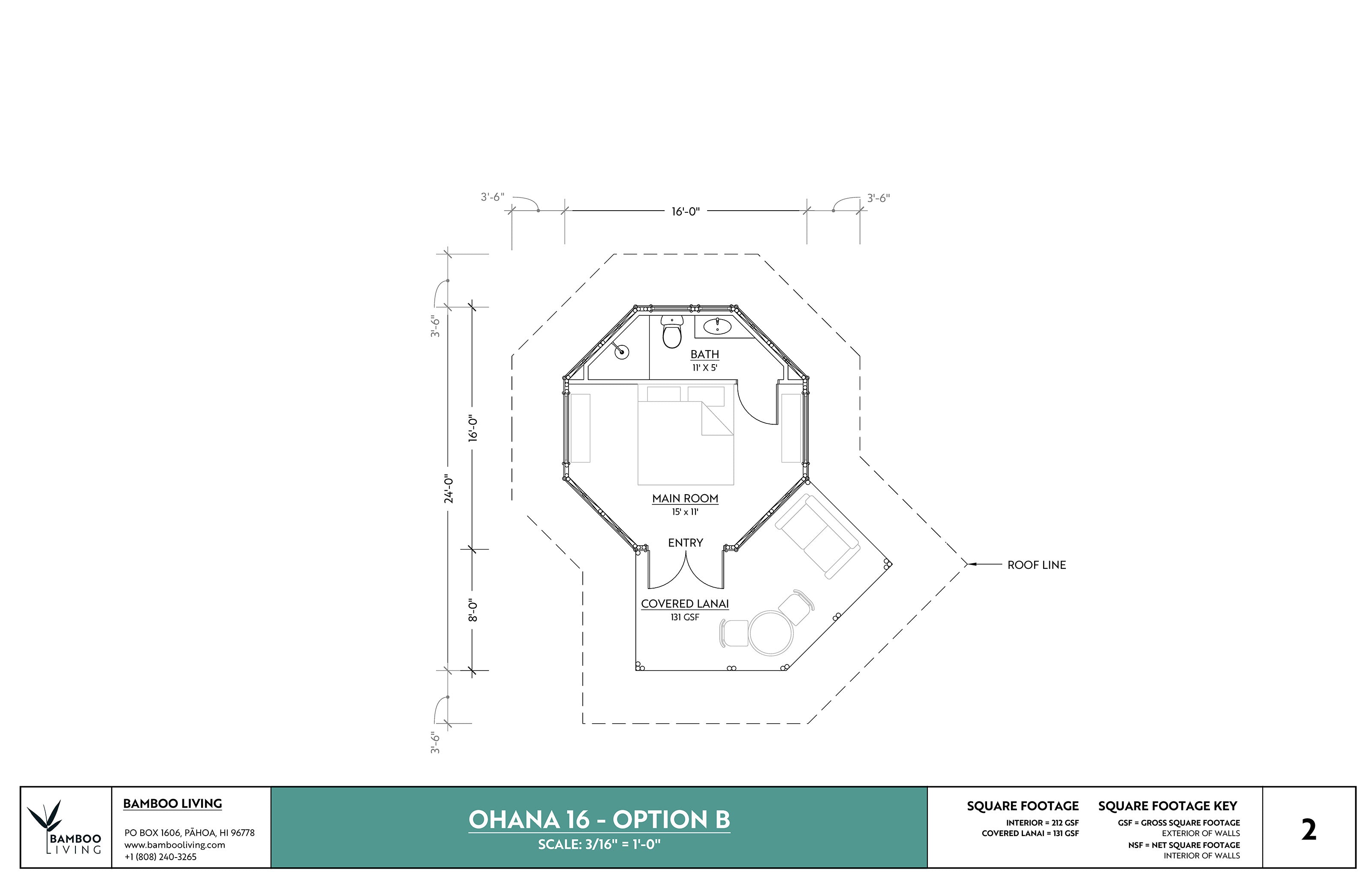 OHANA 16 Base Plans