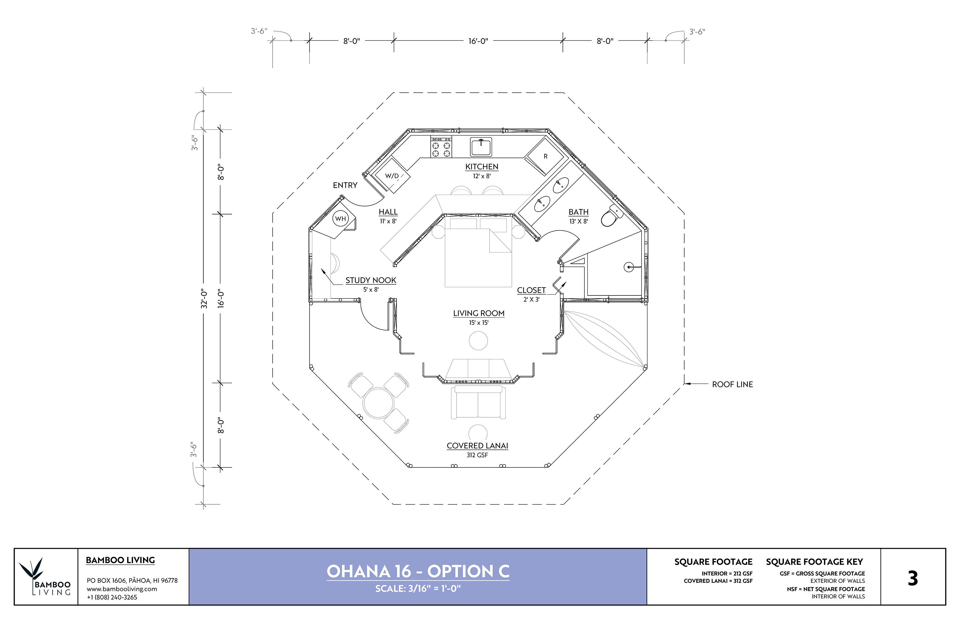 OHANA 16 Base Plans