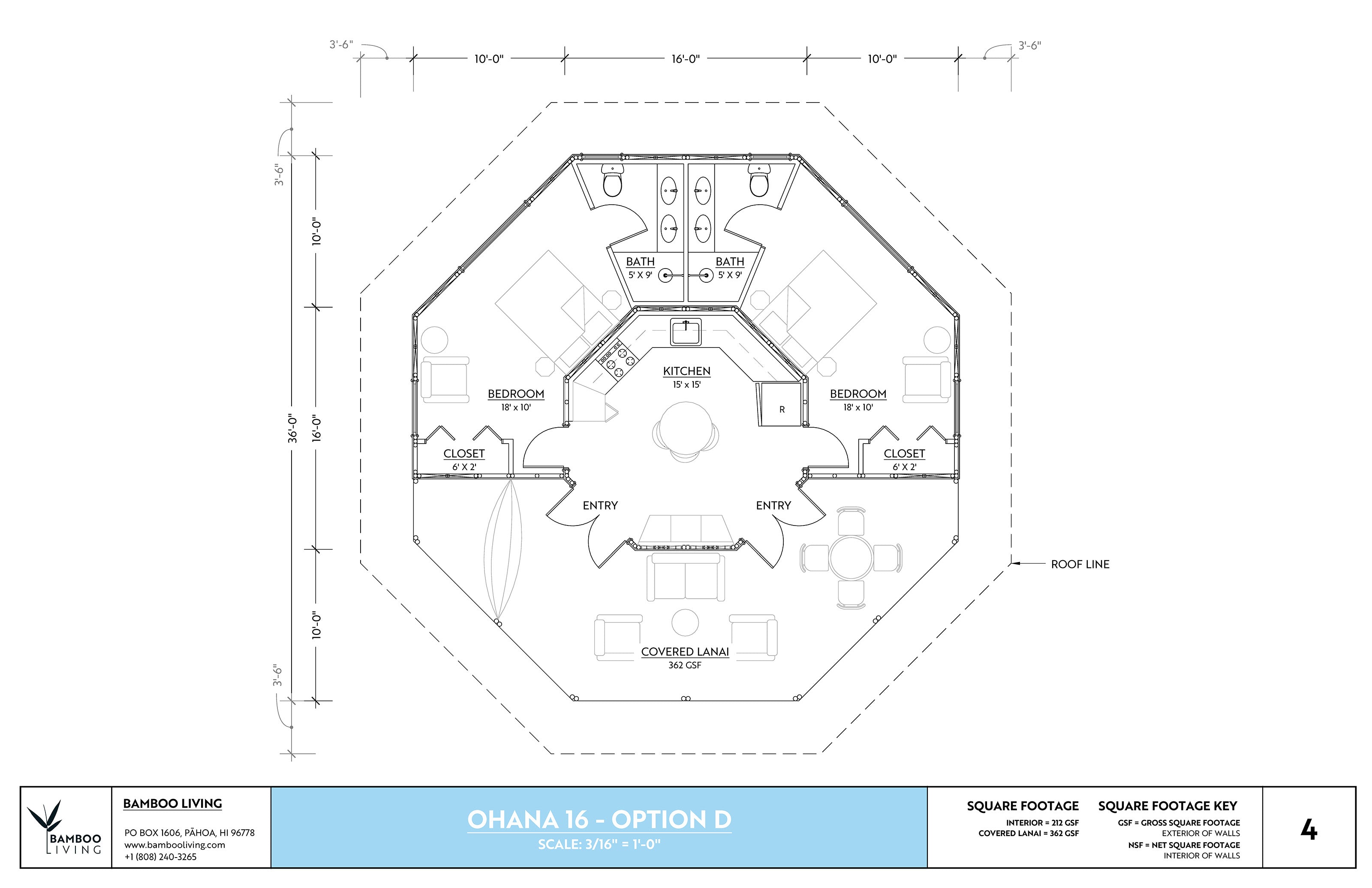 OHANA 16 Base Plans