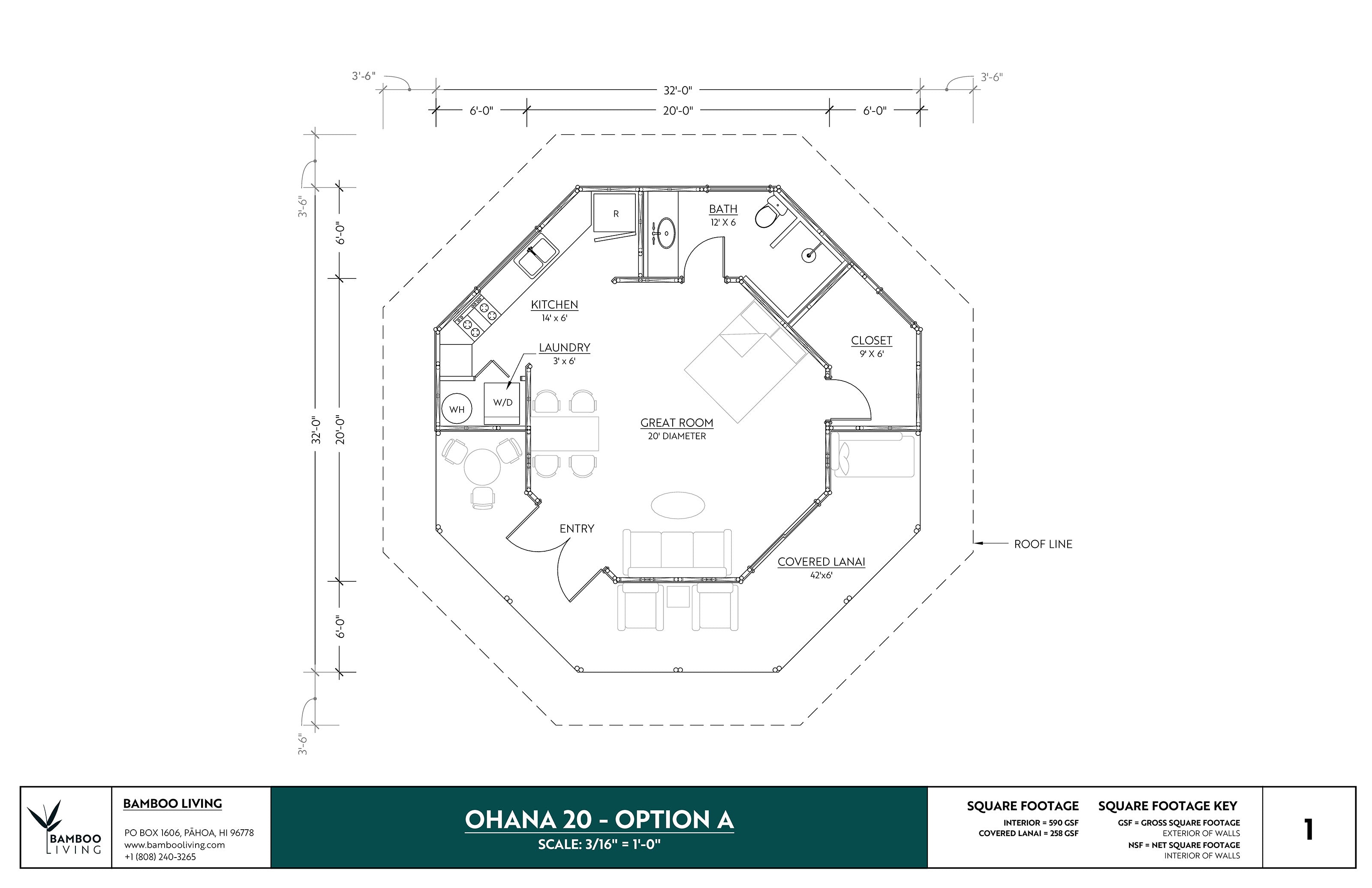 OHANA 20 Base Plans