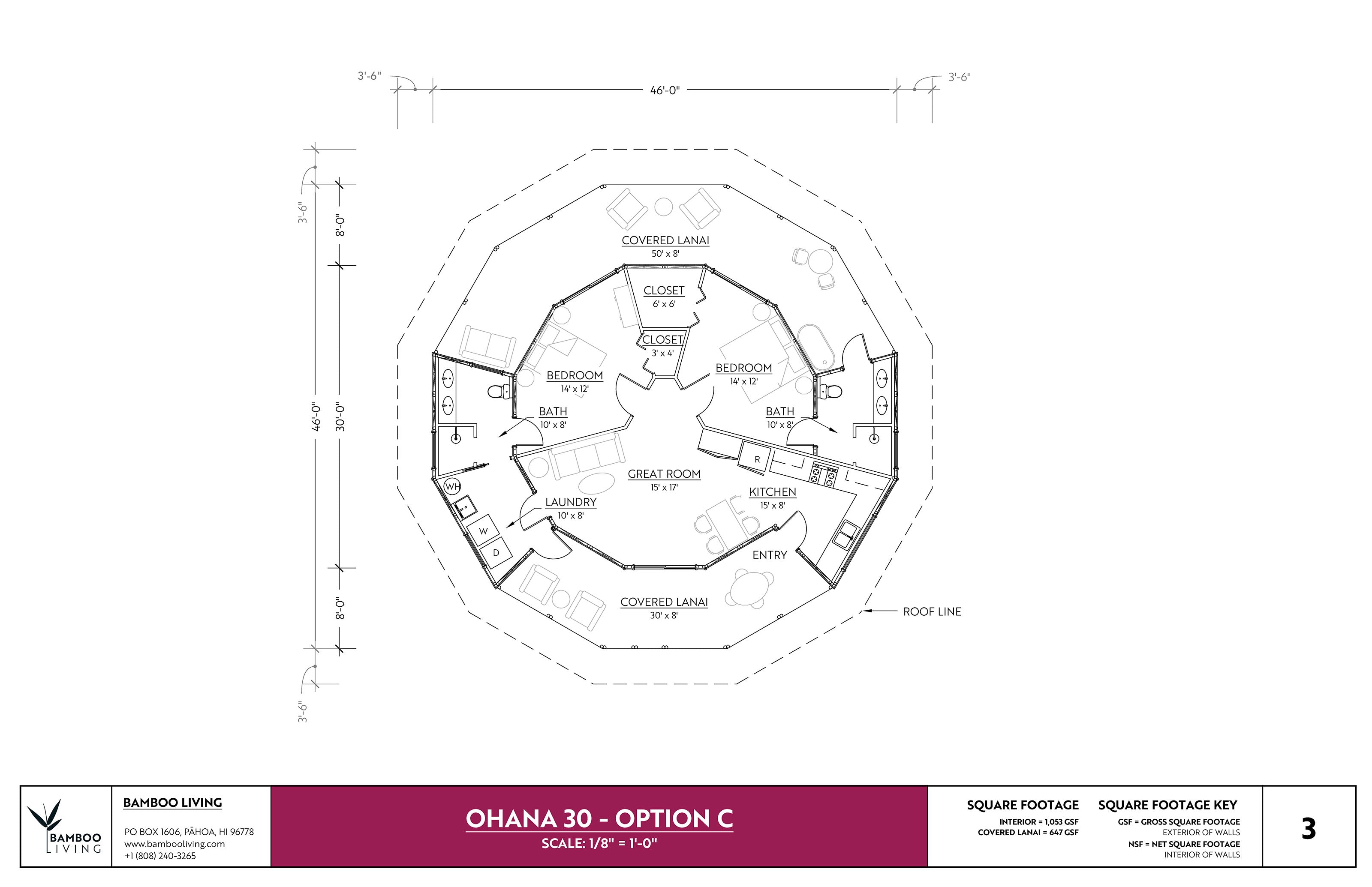 OHANA 30 Base Plans