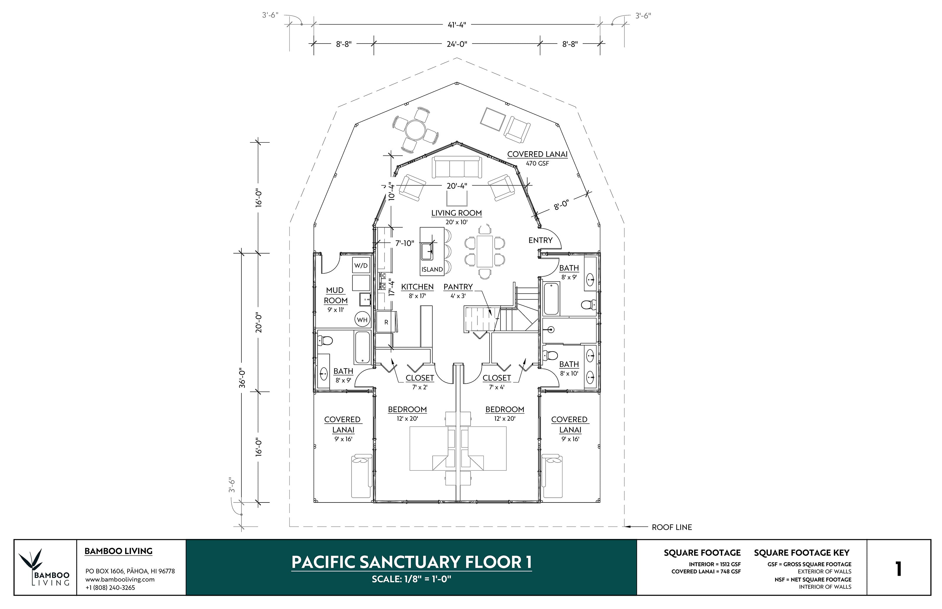 PACIFIC SANCTUARY Base Plans