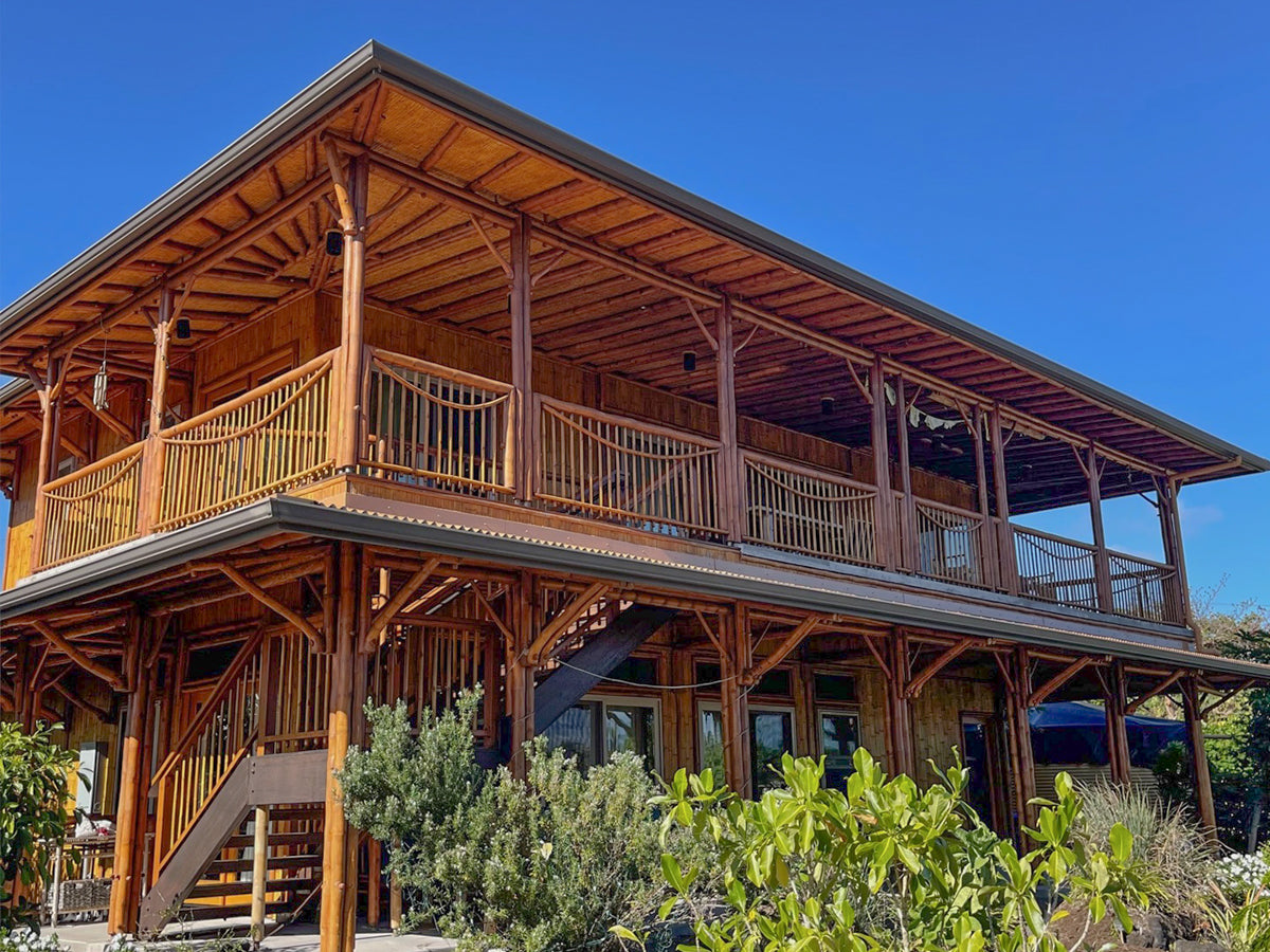 Tranquil Bamboo Getaway Steps from Kehena Beach