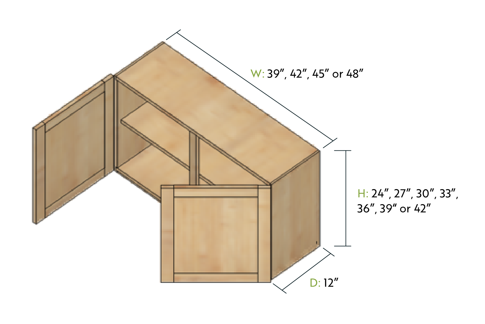 WALL CABINET OPTIONS