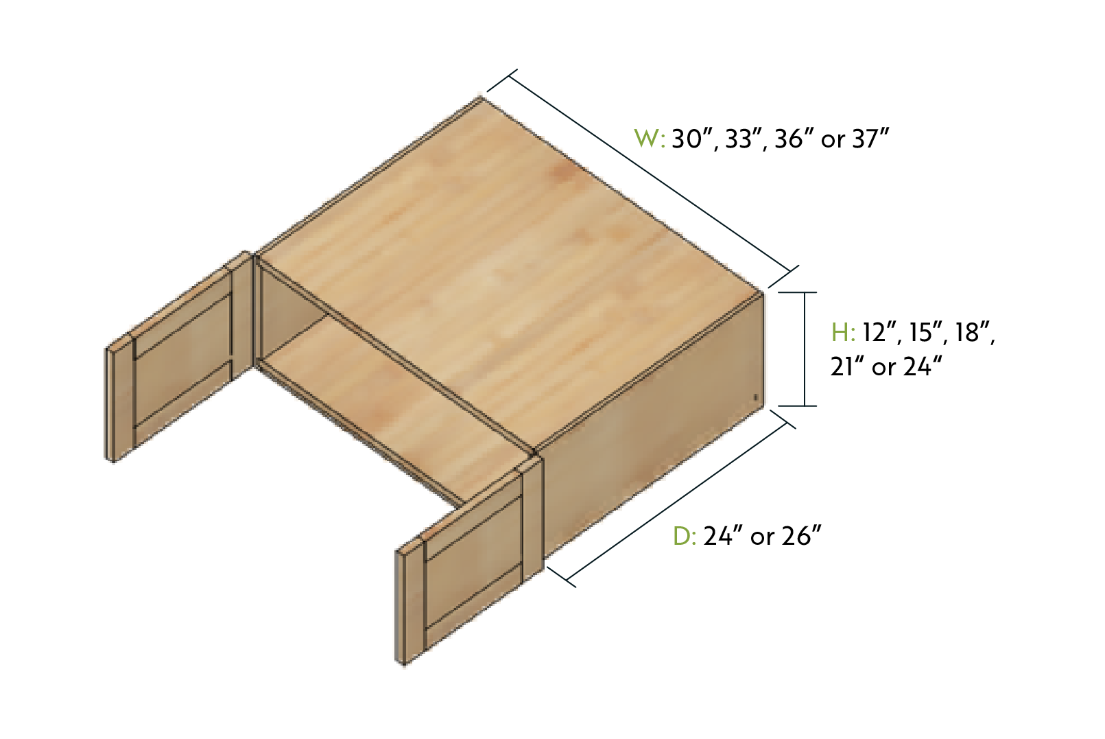 WALL CABINET OPTIONS