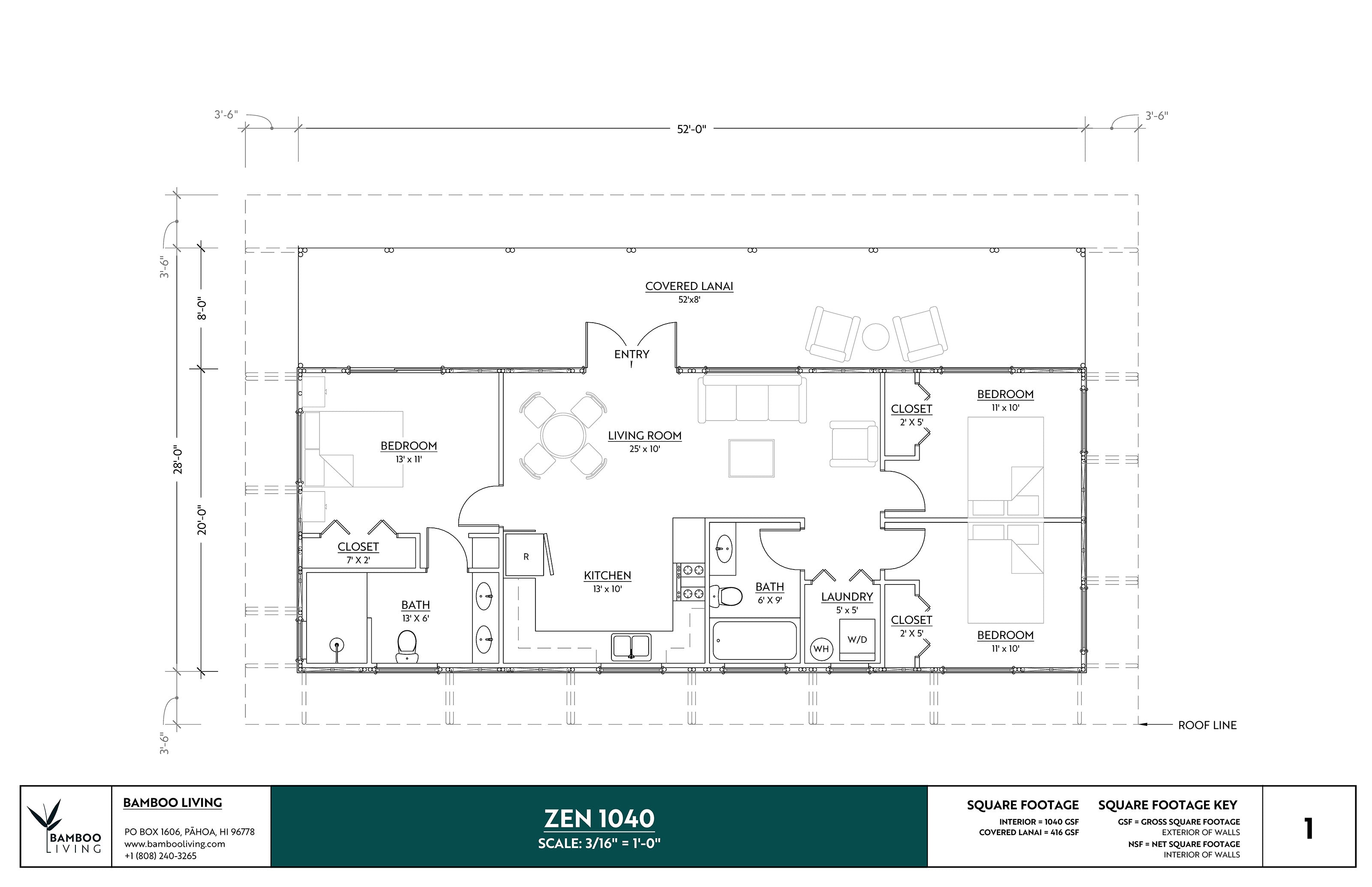 ZEN 1040 Base Plans