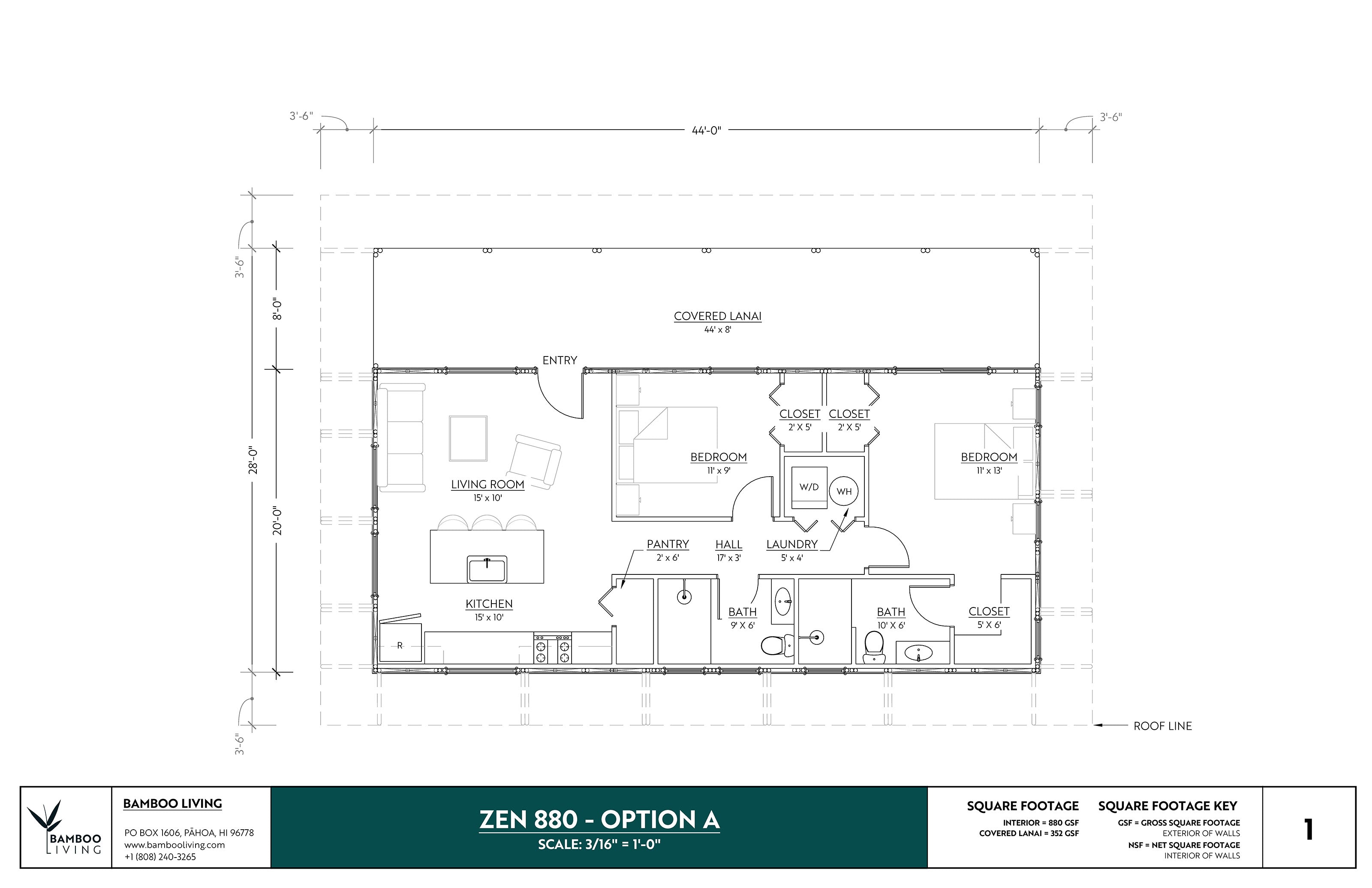 ZEN 880 Base Plans