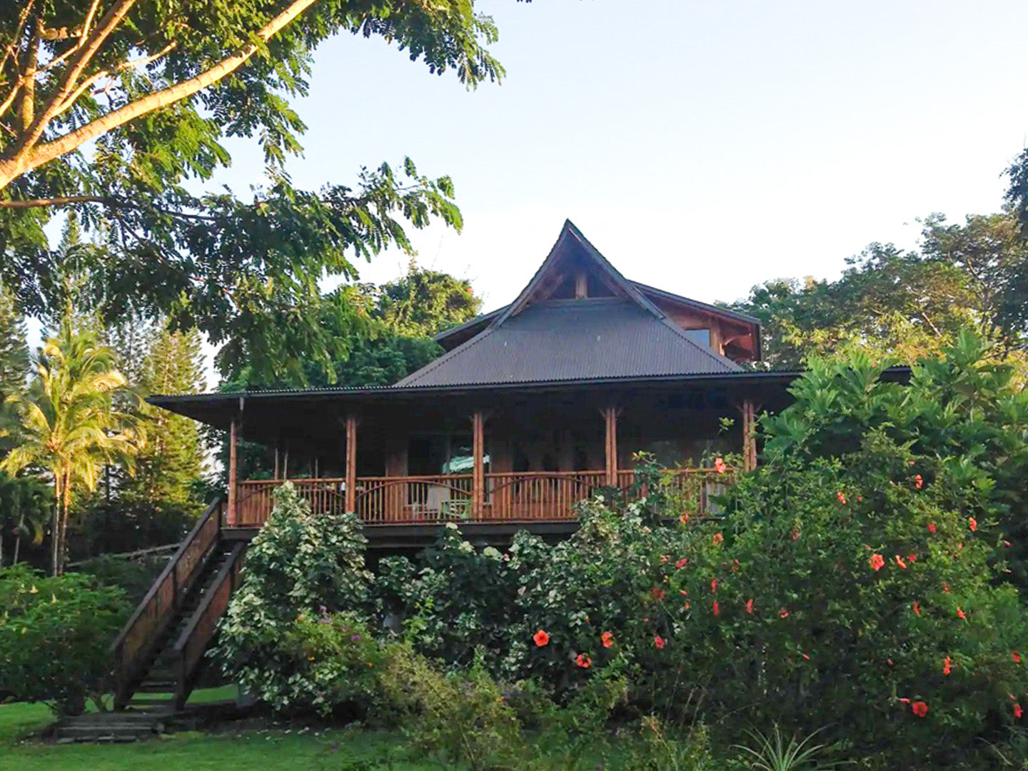 Beachfront Bamboo Getaway