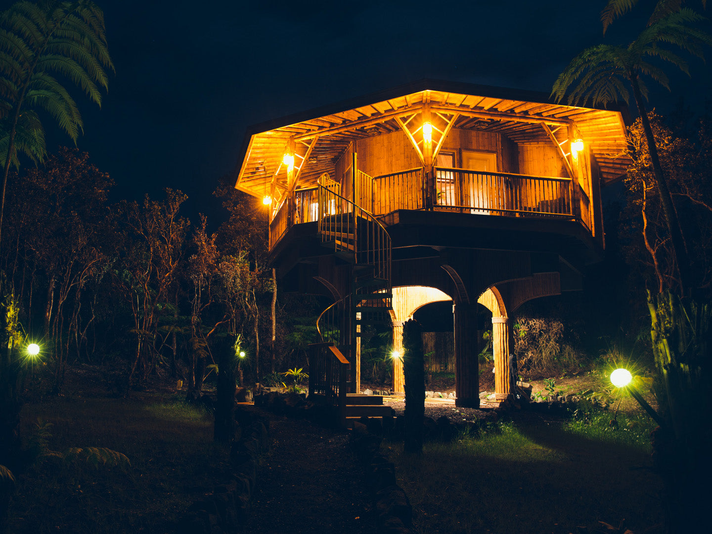 Bamboo Treehouse